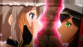 Twee lesbische animebabes houden zich bezig met sensueel voorspel.