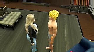 Naruto Dan en Hinata gaan een erotische ontmoeting aan.